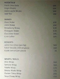 Chowpati menu 4