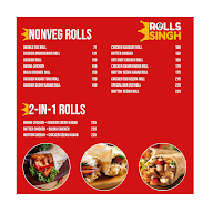 Rolls Singh menu 5