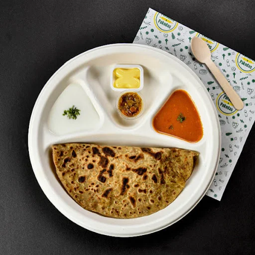 Chicken Tikka Paratha Meal