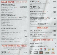 Pizza Hut menu 3