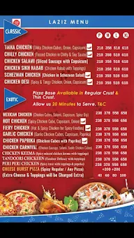 Laziz Pizza Thane menu 3