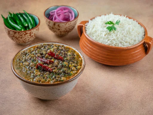 Amritsari Kali Dal With Rice Combo