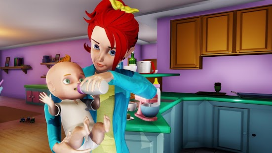 Virtual Babysitter Life: Happy Family Mom (Unreleased) 1.0 APK + Mod (Uang yang tidak terbatas) untuk android