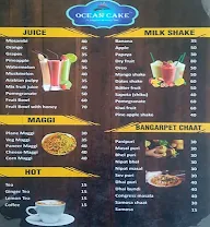 Ocean Cake menu 4