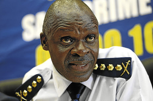 SAPS commissioner Gen Khehla Sitole's contracted has been terminated early, the presidency said on Friday. File picture.