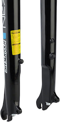 SR Suntour NEX Suspension Fork: 700c, 1-1/8" Threadless Steerer, 63mm Travel, Linear Pull, Black alternate image 0