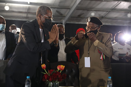 IFP president Velenkosini Hlabisa and founder Mangosuthu Buthelezi promised an intensified elections campaign.