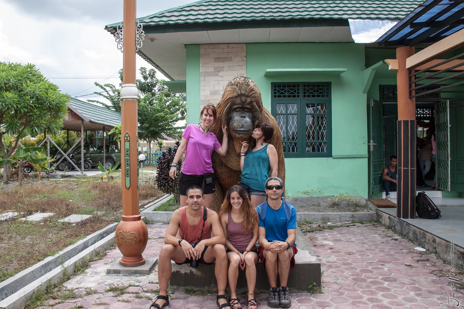 Orangután de Madera