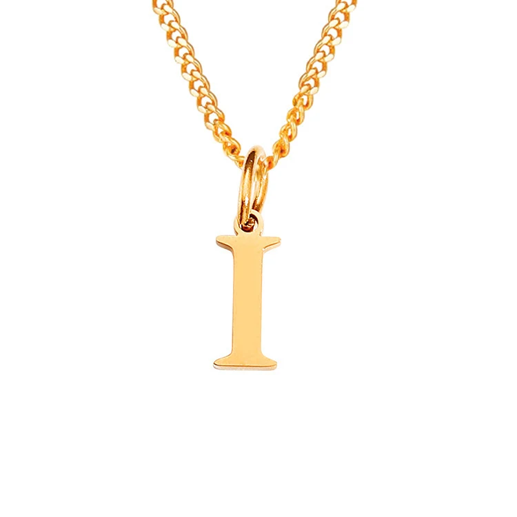 26 Letters All-Match 14K RVS Ketting, een elegante en persoonlijke ketting voor elke dag, perfect voor elke outfit.