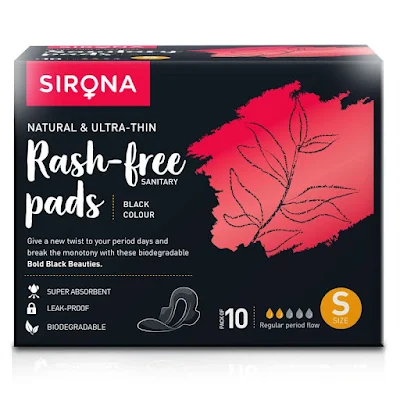 Sirona Sanitary Pads Cotton Soft XL+ 1x10