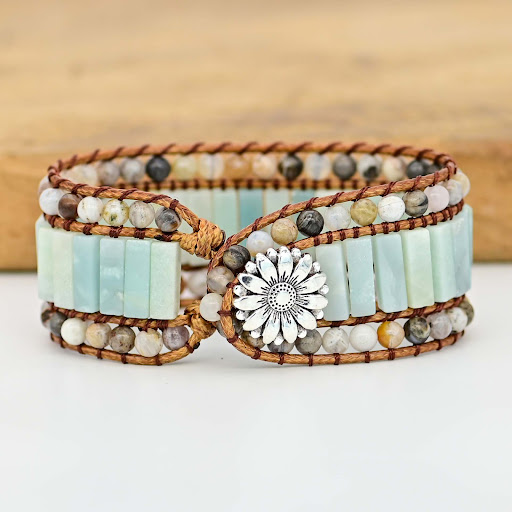Title 4, Tianhe Stone Bohemian Style Bracelet, a unique ...