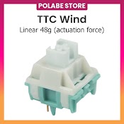 Ttc Wind Switch Công Tắc Bàn Phím Cơ Waterproof Dustproof Cover Smd Linear Switch - Polabe Store