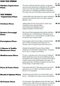 Pizza Terracotta menu 1
