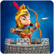 Tiny Romans Castle Defense - Archery Games  Icon