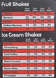 The Juice Hut menu 1