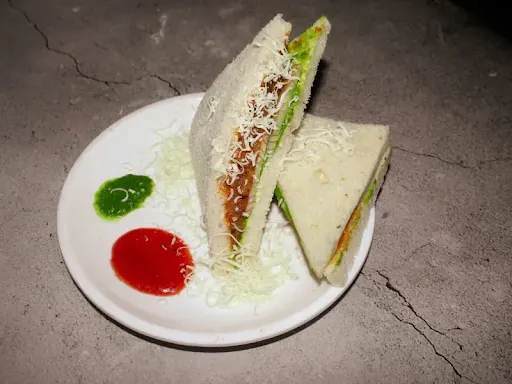 Cheese Aloo Matar Sandwich
