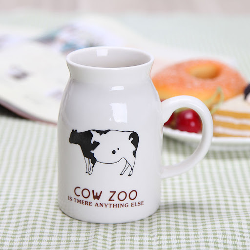 Title 5, New Creative Cow Illustration Ceramic Mug perfe...