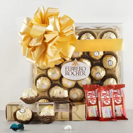 Fererro Rocher [16 Pieces] With 3 KitKat