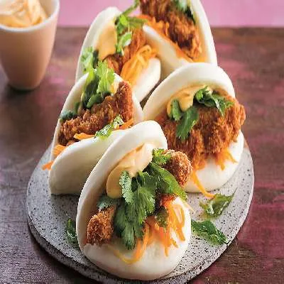 Crispy Korean Chicken Bao (2 Pcs)