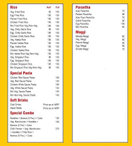 Shahi Food Corner menu 1