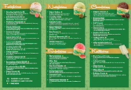 Apsara Ice Creams menu 1