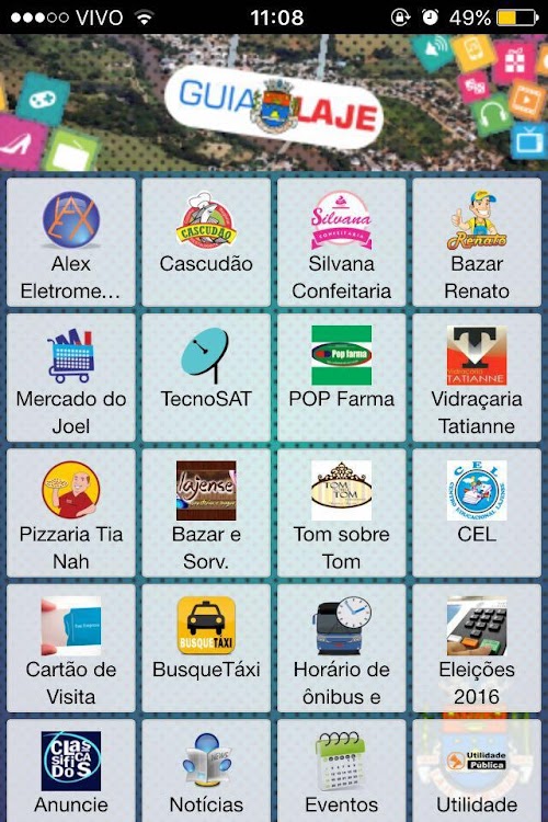 Android application GUIALAJE screenshort