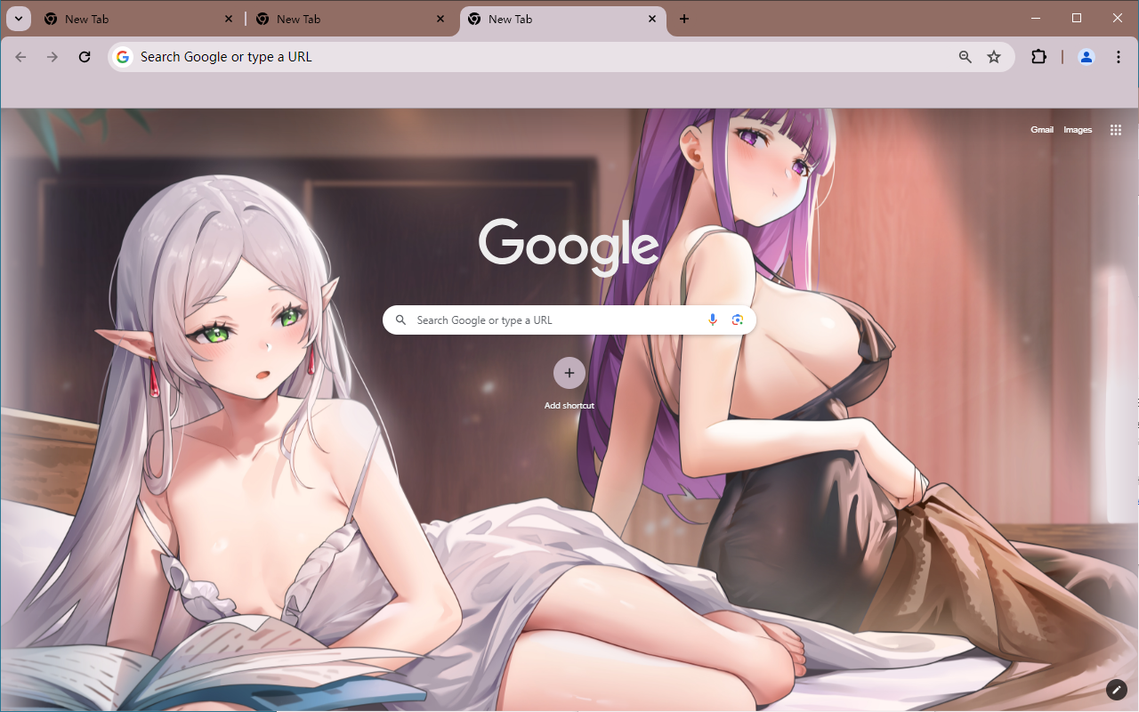 Frieren theme Chrome Extension Image 1