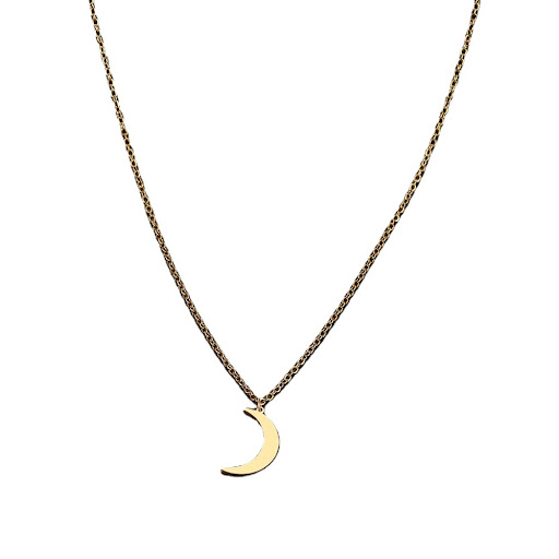 Title 2, Womens Fashion Simple Stainless Steel Moon Pen...