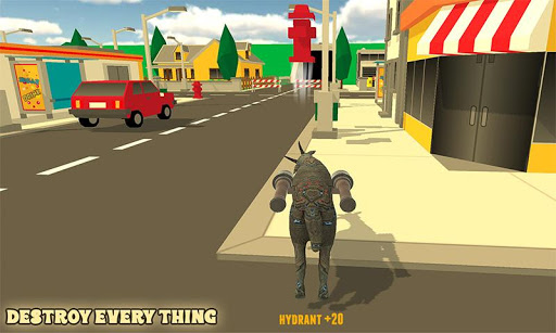 Angry Robot Goat Simulator Rampage of Europe