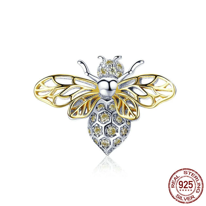 Anneaux en silicone abeille, perles espacement positionnement, électroplacage, zircon incrusté, pour un positionnement précis et une belle esthétique.