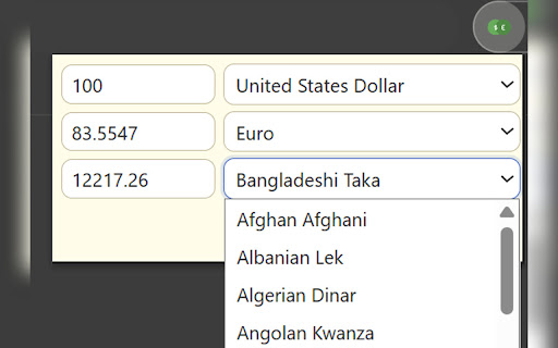 Currency Converter screenshot 2
