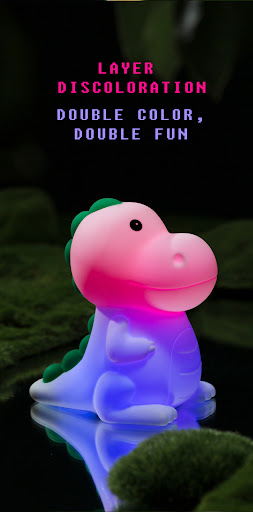 Title 3, Lampada dinosauro in silicone per bambini, cart...