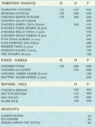 Al- Hafeez Restaurant menu 6