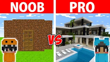 Download do APK de Casa de minecraft moderna para Android