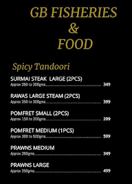 GB Fisheries & Food menu 4