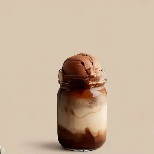 Mocha Affogato [450 Ml, 1 Mason Jar]