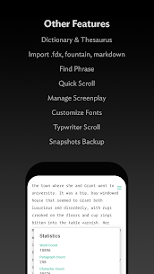 JotterPad – Writer, Screenplay, Novel Mod Apk (Pro Unlocked) 8