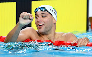 Chad Le Clos maintained his dominance in the 100m butterfly at the World Cup series. File photo. 