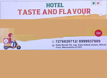 Hotel Taste and Flavour menu 