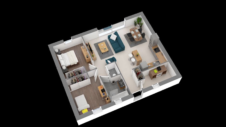 Vente maison neuve 3 pièces 66 m² à Le Pian-Médoc (33290), 325 889 €