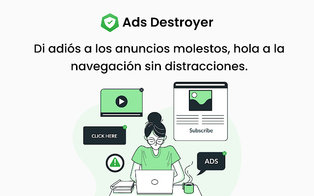 Bloqueador de anuncios de video y pancartas