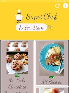 Super Chef- A food recipe Hub Screenshot