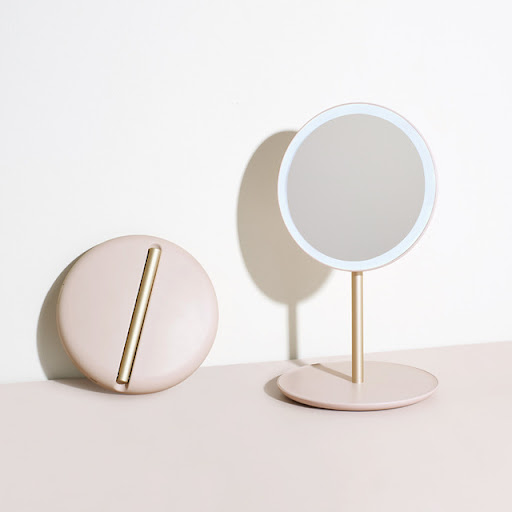 Title 1, LED Folding Mirror Makeup mirror Perfect lighti...