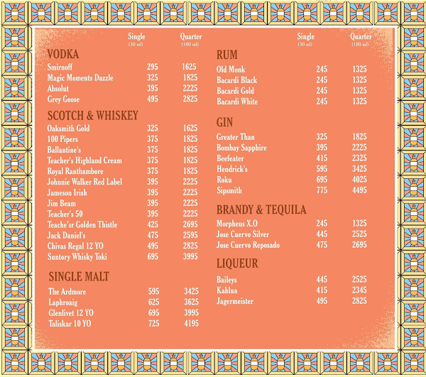 SodaBottleOpenerWala menu 