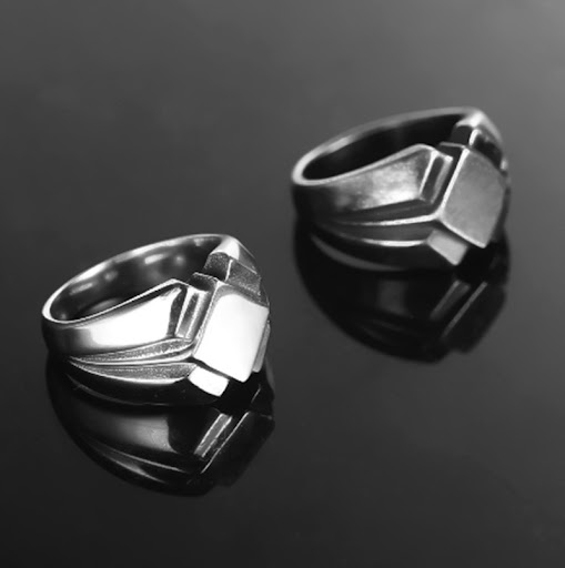 Title 3, Mens Fashion Casual Vintage Punk Finger Ring. ...