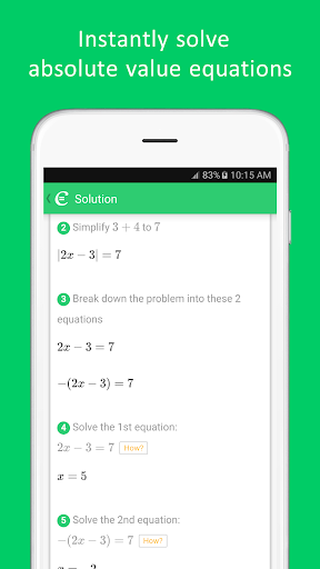 Cymath - Math Problem Solver screenshot #5