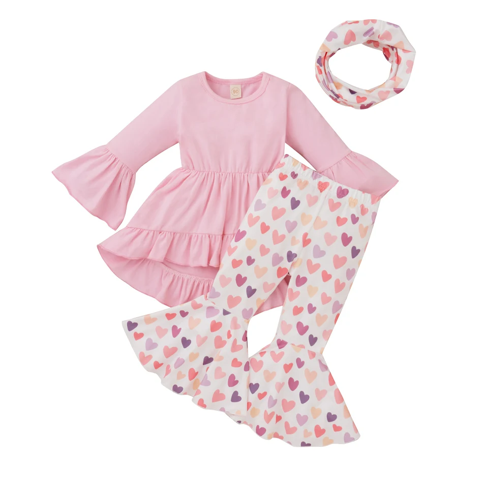 Meisjes driedelige set