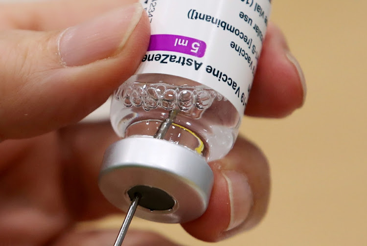 New data has shown a single shot of the AstraZeneca Covid-19 vaccine lowers the death risk by 80%. File photo.
