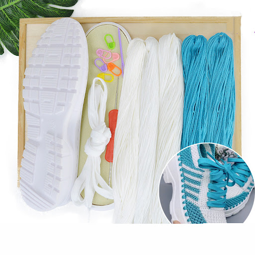 Title 5, Hand Woven Sandals Hollow Crochet Breathable Sh...