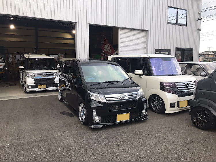 タントカスタムの足廻りカスタム・足廻り調整・エアサス修理・コンプレッサー故障・お出掛けに関するカスタム事例の投稿画像3枚目